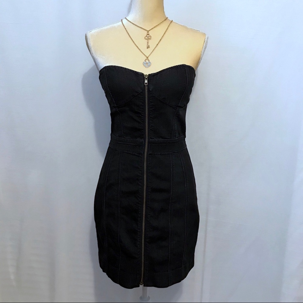 Jessica Simpson Jean Mini Dress Women M
